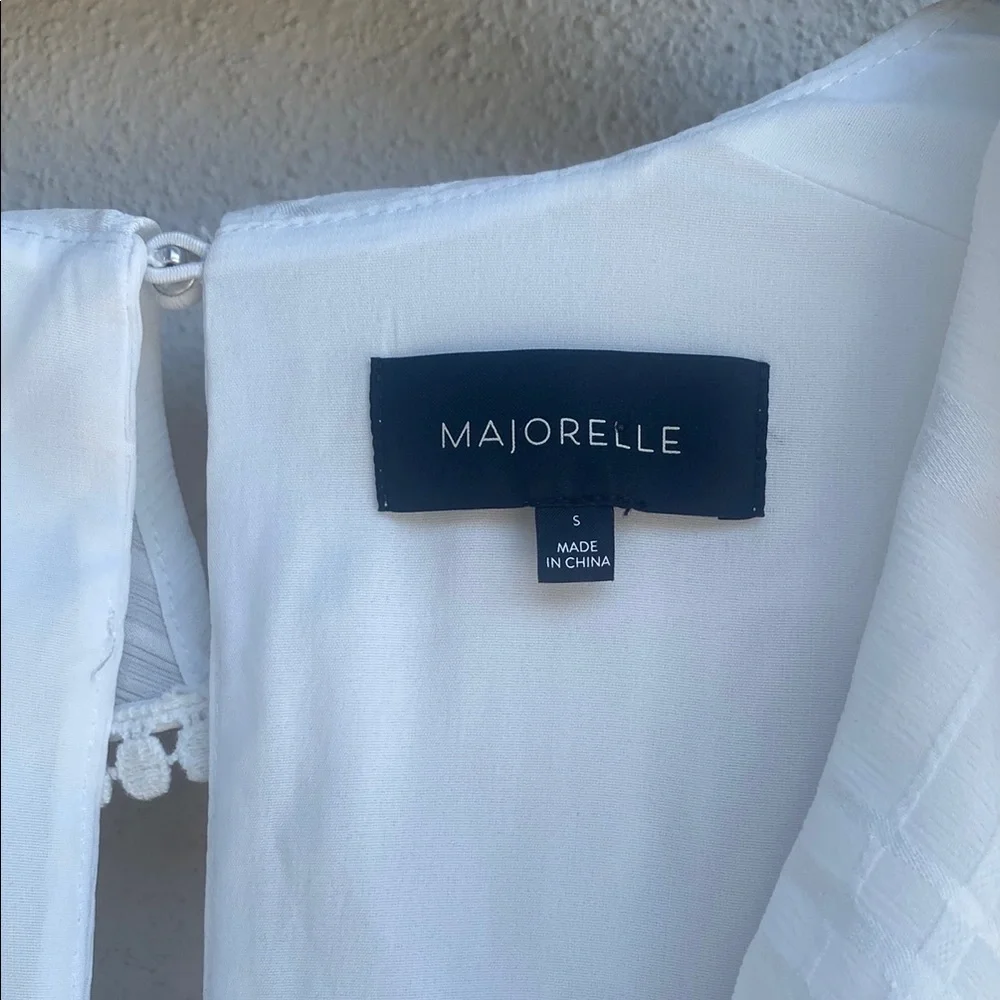 MAJORELLE Enzo Romper in Ivory S NWT - Picture 11 of 16